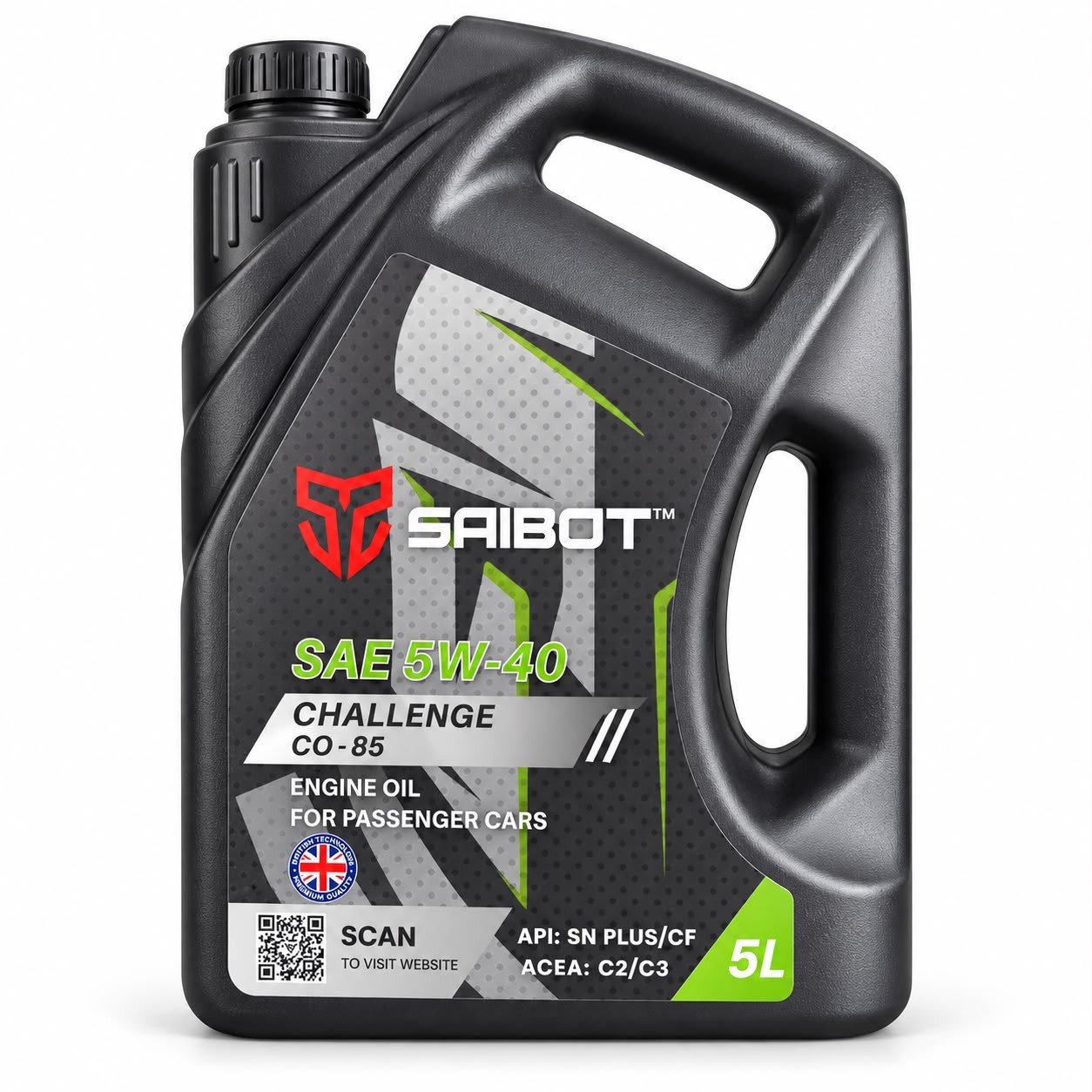 Huile de moteur saibot 5W-40 (5L)