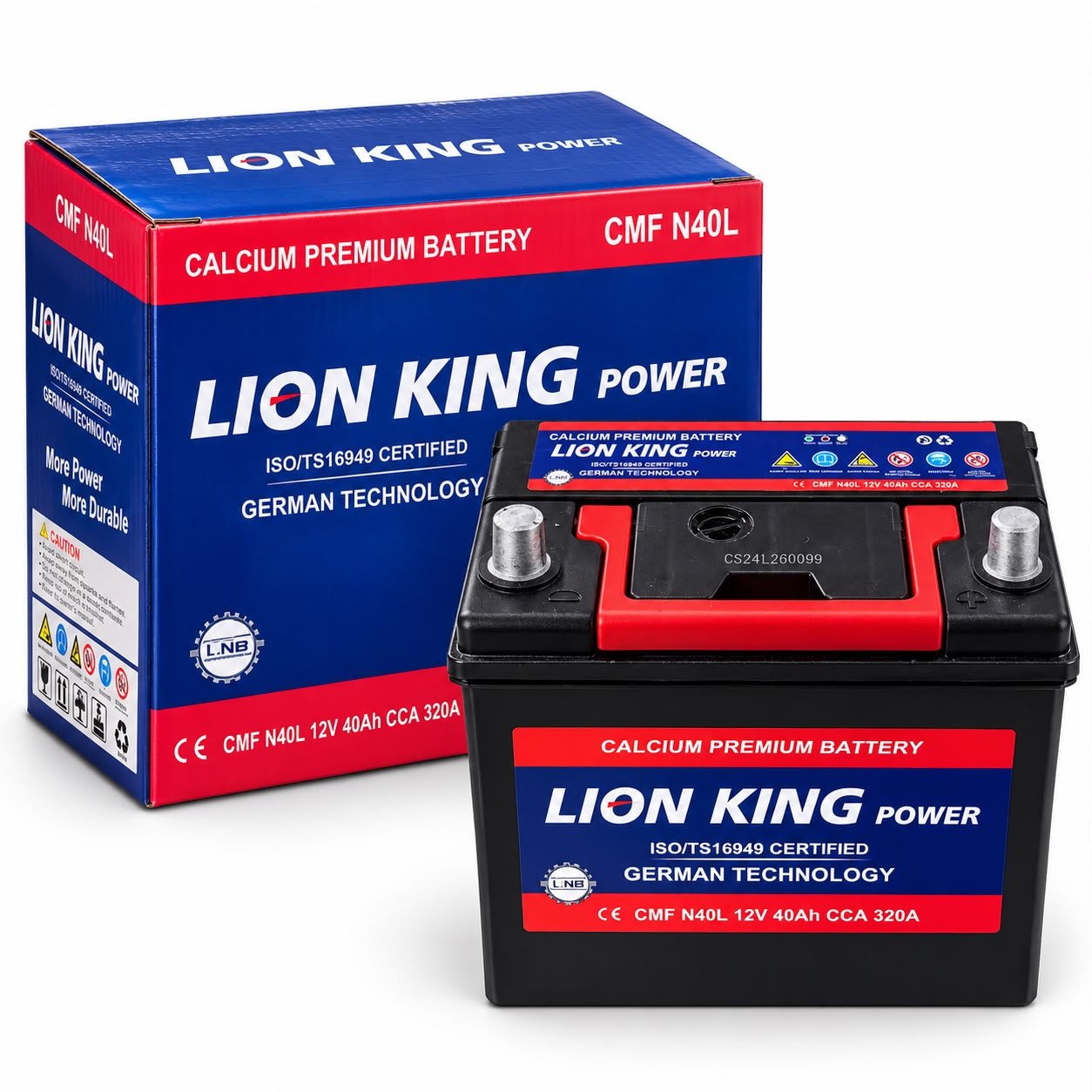 Batterie LION KING POWER - 12v 40AH